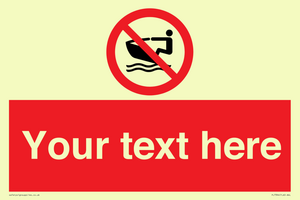 Custom No personal water craft